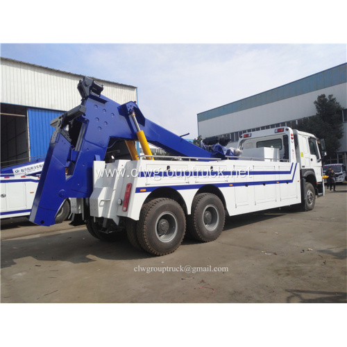 HOWO 6x4 wrecker heavry duty rotator tow truck